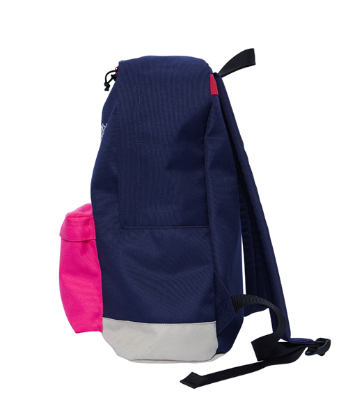 MILKFED.（ミルクフェド）の「EMBROIDERY LOGO BACK PACK　（バックパック/リュック/無地）（バックパック/リュック・レディース・ブラック/ネイビー/レッド・ONESIZE）」の5枚目の写真