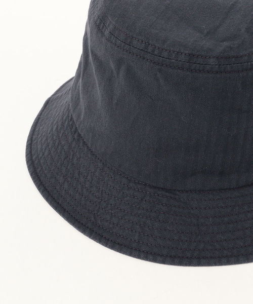 fennica(フェニカ)の「cableami × fennica / 別注 ヘリンボーン バケットハット <MEN>(ハット・メンズ・ブラック/オリーブ/ナチュラル・59(L))」の19枚目の写真