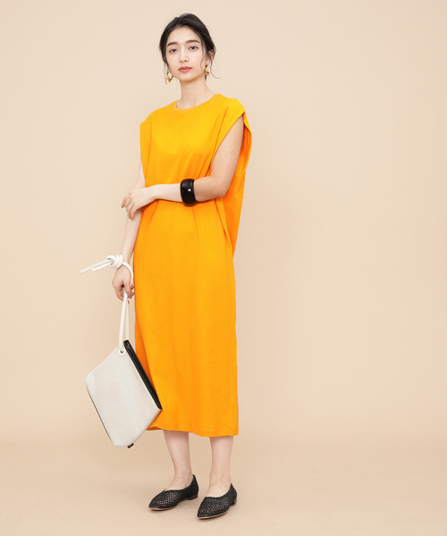 ADORE カシュクールワンピース ドレス M ダークグリーン ドレープタック WOMENS/ワンピース｜THE TOKYO ONLINE STORE
