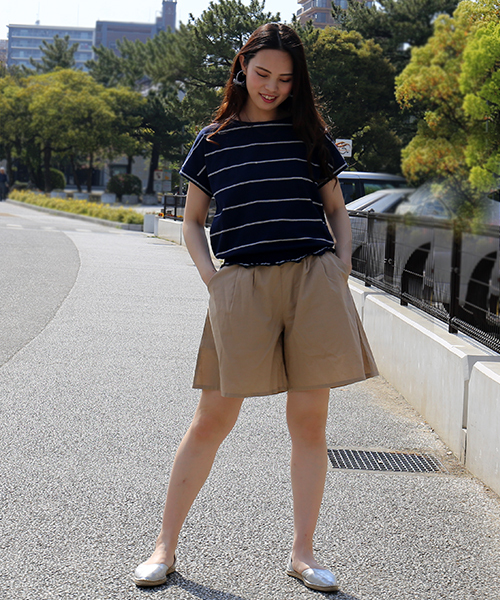 CHARM BERRY TIC（チャームベリーチック）の「ショートパンツ（その他パンツ・レディース・ベージュ/ブラウン/カーキ・M/L）」の12枚目の写真