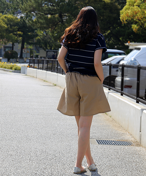 CHARM BERRY TIC（チャームベリーチック）の「ショートパンツ（その他パンツ・レディース・ベージュ/ブラウン/カーキ・M/L）」の7枚目の写真