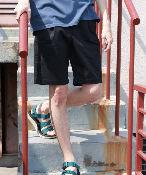 CRAFT STANDARD BOUTIQUE(クラフトスタンダードブティック)の「綿ツイルストレッチショートパンツ ○☆(その他パンツ・メンズ・ベージュ/サックスブルー/ネイビー・LL/S/M/L)」の3枚目の写真