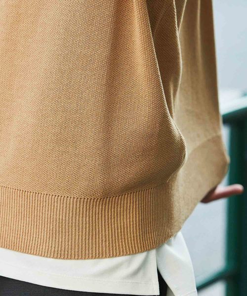 JUNRED（ジュンレッド）の「カノコチルデンニットベスト（ニット/セーター・メンズ・ブラック/ベージュ/パープル系その他5・FREE）」の8枚目の写真