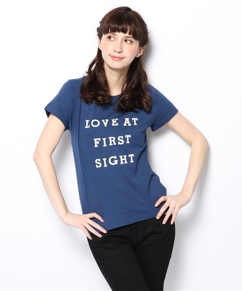 B:MING by BEAMS（ビーミングバイビームス）の「＜InRed 7月号掲載＞ビーミング by ビームス / プリント半袖Ｔシャツ（Tシャツ/カットソー・レディース・ホワイト/ライトグレー/ネイビー・MEDIUM/SMALL）」の4枚目の写真