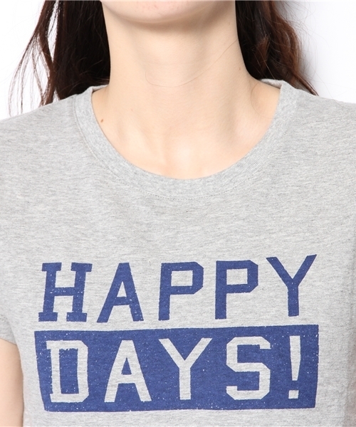 B:MING by BEAMS（ビーミングバイビームス）の「＜InRed 7月号掲載＞ビーミング by ビームス / プリント半袖Ｔシャツ（Tシャツ/カットソー・レディース・ホワイト/ライトグレー/ネイビー・MEDIUM/SMALL）」の7枚目の写真