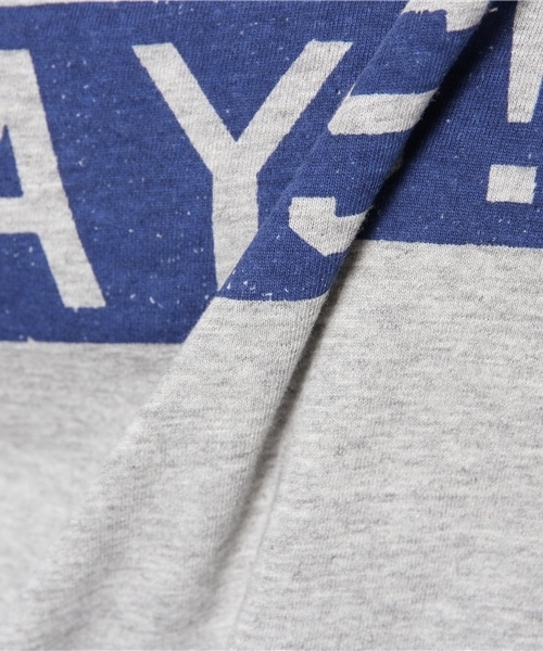 B:MING by BEAMS（ビーミングバイビームス）の「＜InRed 7月号掲載＞ビーミング by ビームス / プリント半袖Ｔシャツ（Tシャツ/カットソー・レディース・ホワイト/ライトグレー/ネイビー・MEDIUM/SMALL）」の10枚目の写真