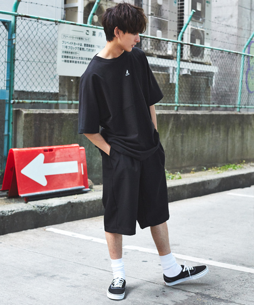 KANGOL（カンゴール）の「KANGOL ポリトロワイドショーツ ショートパンツ 短パン ハーフ（その他パンツ・メンズ・ブラック/ネイビー/チャコール/ダークベージュ/テラコッタ・M/L/XL）」の15枚目の写真