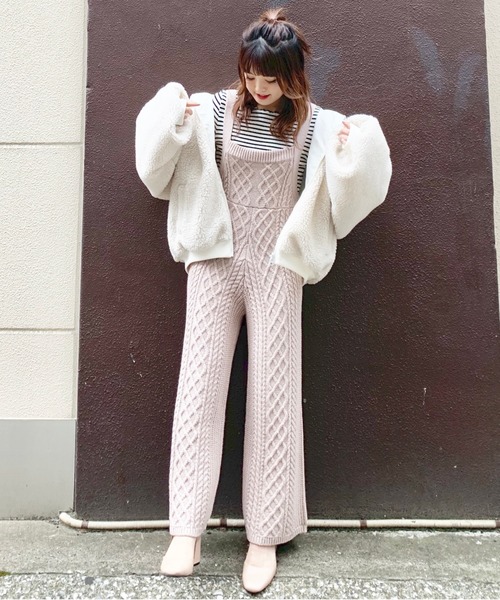 archives（アルシーヴ）の「リバーシブルボアブルゾン（ブルゾン・レディース・オフホワイト/ブラウン/モカ・MEDIUM）」の22枚目の写真