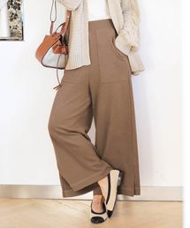 OSYAREVO | ダブルフェイス ワイドパンツ(スウェットパンツ)