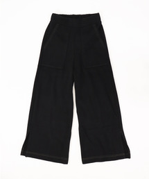 OSYAREVO（オシャレボ）の「ダブルフェイス ワイド スウェットパンツ（スウェットパンツ）」