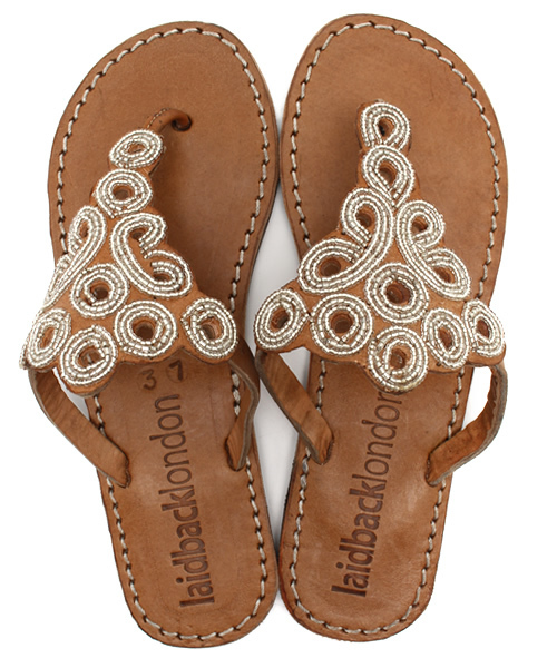 AMERICAN RAG CIE(アメリカンラグシー)の「LAID BACK LONDON/705-LBL-013SS14 TAYLORF(サンダル・レディース・シルバー・36/37)」の7枚目の写真