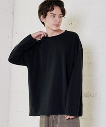 オーバーサイズ ビッグシルエット ロングスリーブTシャツ