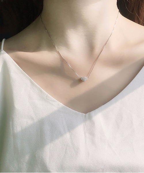 LA VORAGINE（ラ ヴォラジネ）の「925シルバ-ネックレス（ネックレス・レディース・A/B/C/D/E/F/L/M/G/H/I/J/K/O/P/Q/R/S/T/Y/Z/U/V/W/X/N/その他/その他1/その他2/その他3/その他4/その他5/その他6/その他7/その他12/その他13/その他10/その他11/その他9/その他8・FREE）」の7枚目の写真