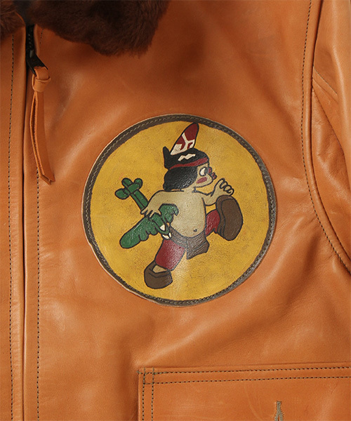 Buzz Rickson's(バズリクソンズ)の「BUZZ RICKSON'S×fennica / <Men's>AN-J-3A Flight Jacket(ブルゾン・メンズ・ブラウン・38/42/40/36)」の11枚目の写真