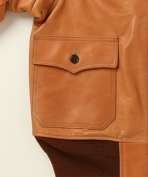 Buzz Rickson's(バズリクソンズ)の「BUZZ RICKSON'S×fennica / <Men's>AN-J-3A Flight Jacket(ブルゾン・メンズ・ブラウン・38/42/40/36)」の12枚目の写真