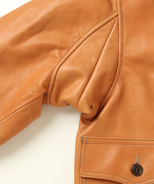 Buzz Rickson's(バズリクソンズ)の「BUZZ RICKSON'S×fennica / <Men's>AN-J-3A Flight Jacket(ブルゾン・メンズ・ブラウン・38/42/40/36)」の13枚目の写真