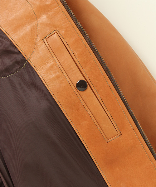 Buzz Rickson's(バズリクソンズ)の「BUZZ RICKSON'S×fennica / <Men's>AN-J-3A Flight Jacket(ブルゾン・メンズ・ブラウン・38/42/40/36)」の15枚目の写真