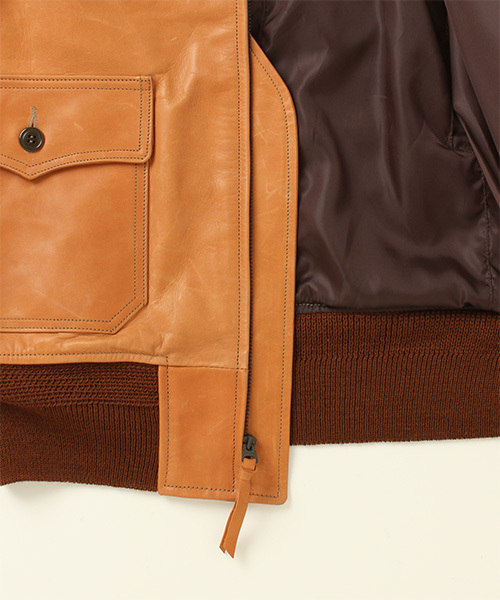 Buzz Rickson's(バズリクソンズ)の「BUZZ RICKSON'S×fennica / <Men's>AN-J-3A Flight Jacket(ブルゾン・メンズ・ブラウン・38/42/40/36)」の16枚目の写真