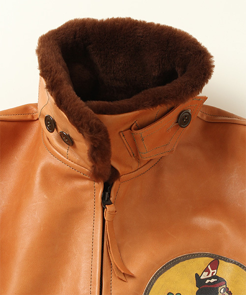 Buzz Rickson's(バズリクソンズ)の「BUZZ RICKSON'S×fennica / <Men's>AN-J-3A Flight Jacket(ブルゾン・メンズ・ブラウン・38/42/40/36)」の19枚目の写真