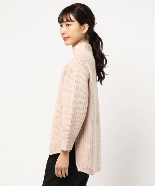 DouDou（ドゥドゥ）の「リバーシブルプルオーバー（ニット/セーター・レディース・ベージュ/ブラウン・FREE）」の4枚目の写真