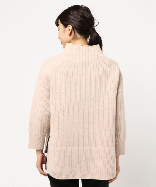 DouDou（ドゥドゥ）の「リバーシブルプルオーバー（ニット/セーター・レディース・ベージュ/ブラウン・FREE）」の6枚目の写真