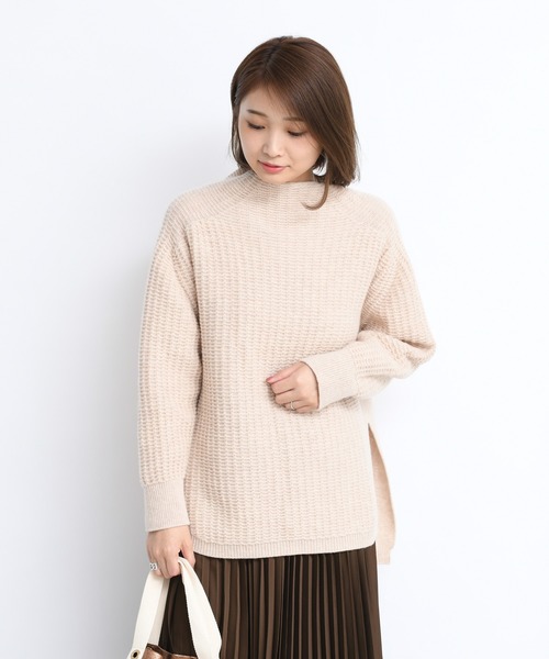 DouDou（ドゥドゥ）の「リバーシブルプルオーバー（ニット/セーター・レディース・ベージュ/ブラウン・FREE）」の20枚目の写真