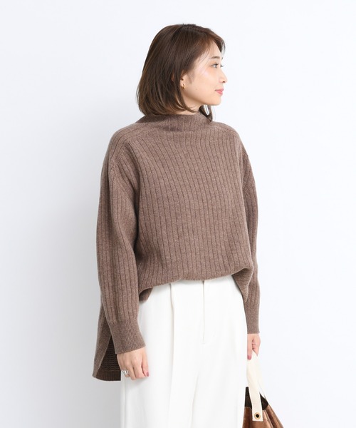 DouDou（ドゥドゥ）の「リバーシブルプルオーバー（ニット/セーター・レディース・ベージュ/ブラウン・FREE）」の14枚目の写真