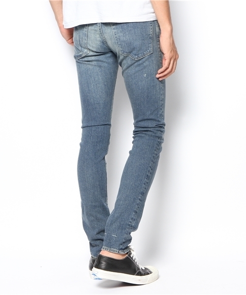 HYSTERIC GLAMOUR（ヒステリックグラマー）の「SP加工デニムスリムPT（デニムパンツ・メンズ・インディゴブルー・34inch/31inch/28inch/32inch/29inch/30inch）」の7枚目の写真