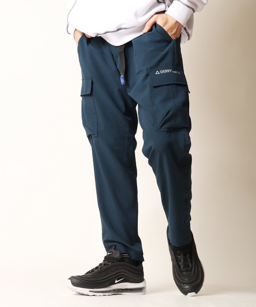 GERRY(ジェリー)の「GERRY ストレッチ リップストップ ポリエステル カーゴ クライミングパンツ(カーゴパンツ・メンズ・ブラック/ネイビー/カーキ/杢グレー・L/LL/M/S)」の4枚目の写真