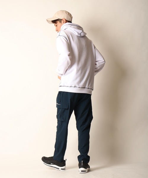 GERRY(ジェリー)の「GERRY ストレッチ リップストップ ポリエステル カーゴ クライミングパンツ(カーゴパンツ・メンズ・ブラック/ネイビー/カーキ/杢グレー・L/LL/M/S)」の20枚目の写真