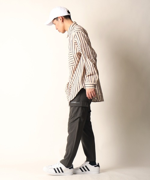 GERRY(ジェリー)の「GERRY ストレッチ リップストップ ポリエステル カーゴ クライミングパンツ(カーゴパンツ・メンズ・ブラック/ネイビー/カーキ/杢グレー・L/LL/M/S)」の15枚目の写真