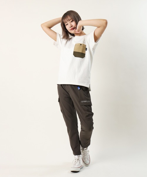 GERRY(ジェリー)の「GERRY ストレッチ リップストップ ポリエステル カーゴ クライミングパンツ(カーゴパンツ・メンズ・ブラック/ネイビー/カーキ/杢グレー・L/LL/M/S)」の16枚目の写真
