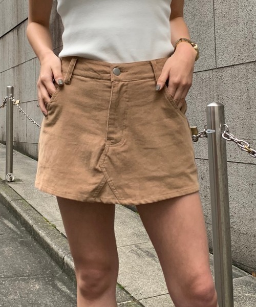 ENVYM（アンビー）の「コーデュロイＦＳＫ（スカート・レディース・ブラック/ベージュ/アイボリー・S/M）」の3枚目の写真