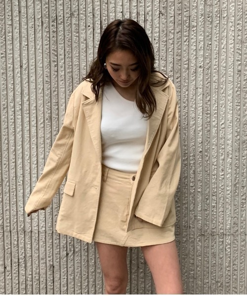 ENVYM（アンビー）の「コーデュロイＦＳＫ（スカート・レディース・ブラック/ベージュ/アイボリー・S/M）」の7枚目の写真