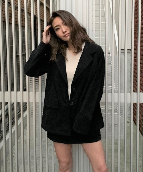 ENVYM（アンビー）の「コーデュロイＦＳＫ（スカート・レディース・ブラック/ベージュ/アイボリー・S/M）」の8枚目の写真