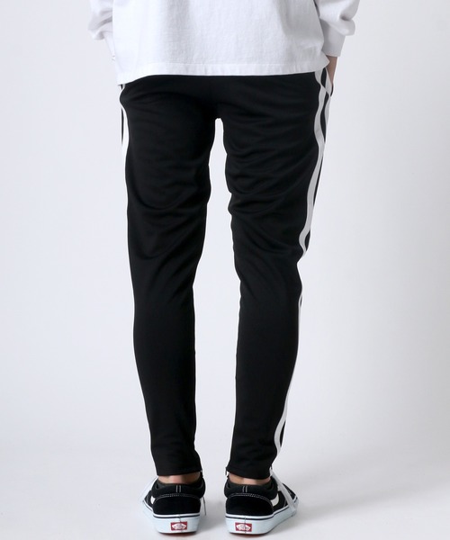 KANGOL（カンゴール）の「KANGOL/ カンゴール サイドライン スキニー ワイド ジャージ/トラックパンツ/イージーパンツ（その他パンツ・メンズ・ブラック/パープル/レッド/グリーン/ブラック系その他2/ブラック系その他3/ブラック系その他4/ブラック系その他5/ブラック系その他・S/M/L/XL/SMALL/MEDIUM/LARGE/X-LARGE）」の19枚目の写真
