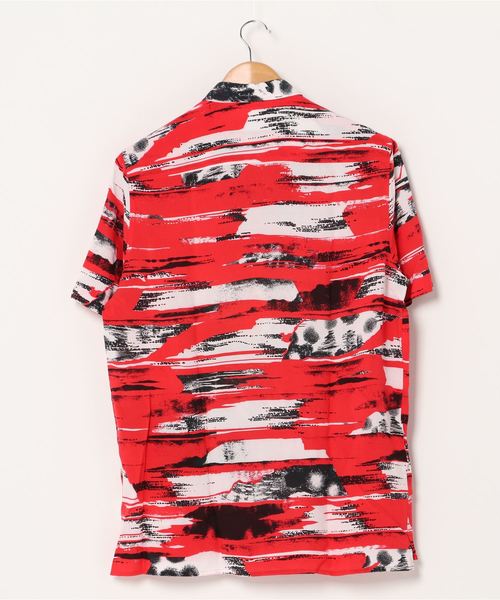 HUGO(ヒューゴ)の「リラックスフィット ショートスリーブ シャツ(シャツ/ブラウス・メンズ・レッド・S/XS/L/M/XL)」の3枚目の写真