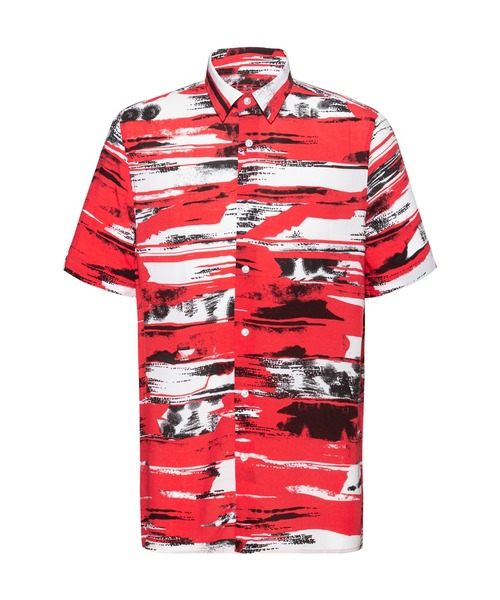 HUGO(ヒューゴ)の「リラックスフィット ショートスリーブ シャツ(シャツ/ブラウス・メンズ・レッド・S/XS/L/M/XL)」の10枚目の写真