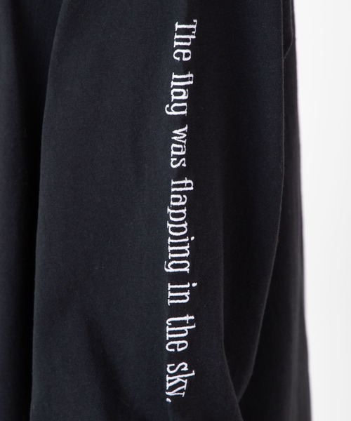 WEGO(ウィゴー)の「WEGO/和柄ロゴ刺繍ロンT(Tシャツ/カットソー・レディース・ホワイト/ブラック・FREE)」の12枚目の写真