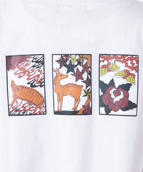 WEGO(ウィゴー)の「WEGO/和柄ロゴ刺繍ロンT(Tシャツ/カットソー・レディース・ホワイト/ブラック・FREE)」の10枚目の写真