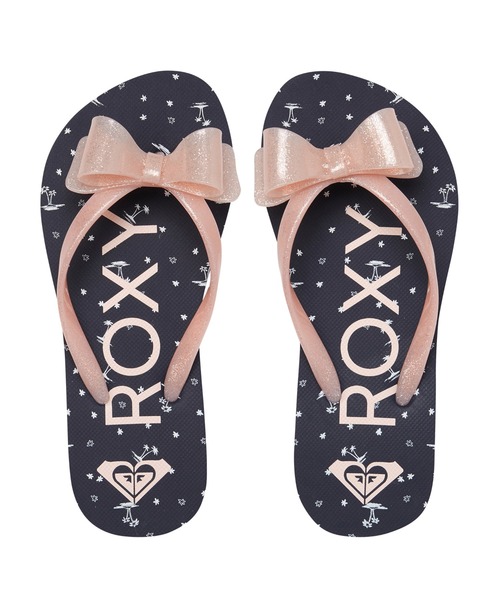 ROXY(ロキシー)の「RG LULU IV/ロキシー ビーチサンダル ビーサン(サンダル・キッズ・ネイビー/ピンク/ピンク系その他/ピンク系その他2/ピンク系その他3・18cm/22cm/20cm)」の2枚目の写真