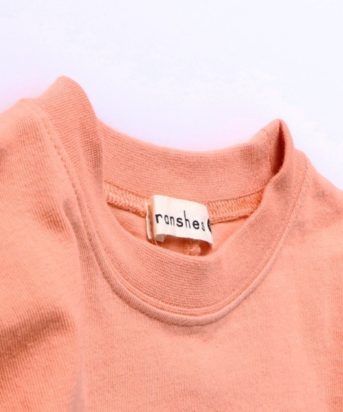 BRANSHES(ブランシェス)の「メッシュ切替え半袖Tシャツ(Tシャツ/カットソー・キッズ・オレンジ/ネイビー・90cm/150cm/120cm/100cm/140cm/110cm/130cm)」の18枚目の写真