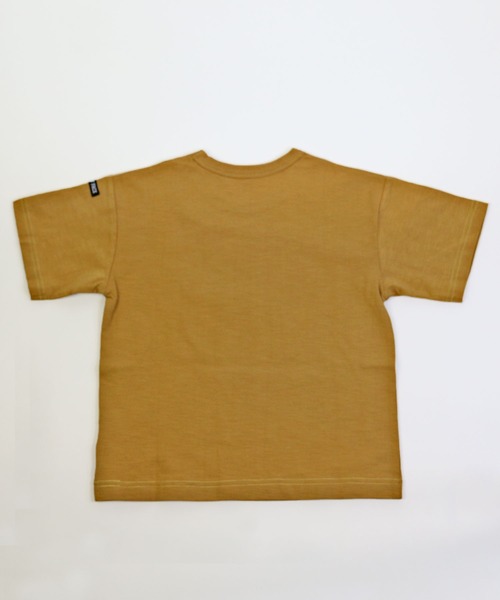 SMILEY FACE(スマイリーフェイス)の「SMILEY FACE/スマイリーフェイス ビックシルエットTシャツ(Tシャツ/カットソー・キッズ・チャコールグレー/ダークグリーン/オフホワイト/スモークピンク/テラコッタ・90cm/110cm/100cm/120cm/130cm/140cm)」の17枚目の写真