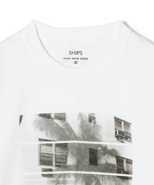 SHIPS（シップス）の「GOODSPEEDフォトTee【GODLIS】（Tシャツ/カットソー・レディース・ダークグレー/ブラック/ホワイト/ライトホワイト・ONE SIZE）」の6枚目の写真