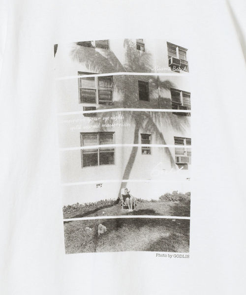 SHIPS（シップス）の「GOODSPEEDフォトTee【GODLIS】（Tシャツ/カットソー・レディース・ダークグレー/ブラック/ホワイト/ライトホワイト・ONE SIZE）」の17枚目の写真