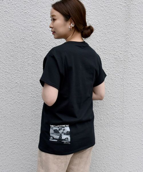 SHIPS（シップス）の「GOODSPEEDフォトTee【GODLIS】（Tシャツ/カットソー・レディース・ダークグレー/ブラック/ホワイト/ライトホワイト・ONE SIZE）」の19枚目の写真