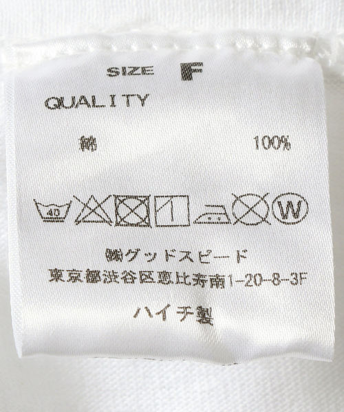 SHIPS（シップス）の「GOODSPEEDフォトTee【GODLIS】（Tシャツ/カットソー・レディース・ダークグレー/ブラック/ホワイト/ライトホワイト・ONE SIZE）」の22枚目の写真