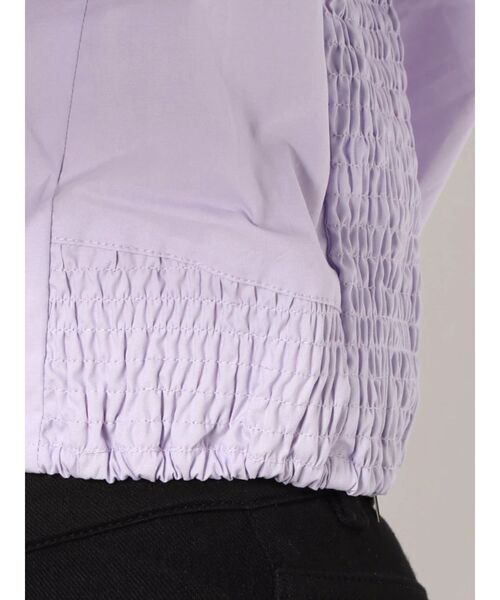 EMODA（エモダ）の「オフショルダータイトトップス（シャツ/ブラウス・レディース・ホワイト/ブラック/パープル/オレンジ・FREE）」の16枚目の写真