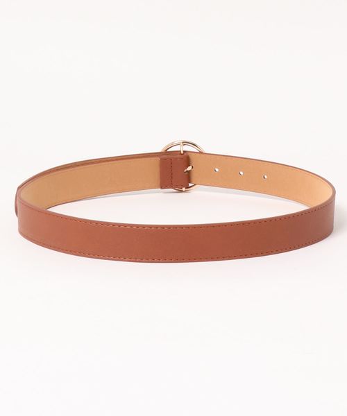 one way（ワンウェイ）の「丸カンベルト（ベルト・レディース・ライトブラウン/ブラック/ベージュ・FREE）」の4枚目の写真
