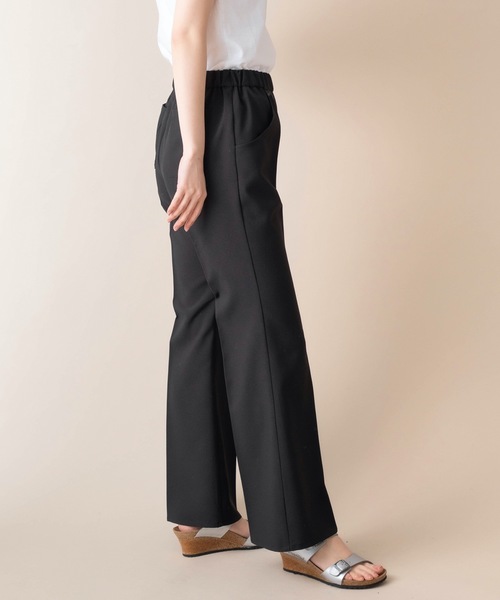 La SRIC(ラスリック)の「La SRIC/センタープレスフレアパンツ(その他パンツ・レディース・モカ/テラコッタ/バーガンディー/ブラック・MEDIUM)」の12枚目の写真